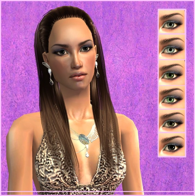 Crystal eyes by lidiqnata sims 2